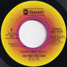 画像をギャラリービューアに読み込む, Rhythm Heritage - Theme From S.W.A.T. / I Wouldn't Treat A Dog (The Way You Treated Me) (7 inch Record / Used)
