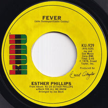 画像をギャラリービューアに読み込む, Esther Phillips - For All We Know / Fever (7 inch Record / Used)
