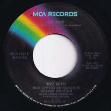 画像をギャラリービューアに読み込む, Rose Royce - Car Wash / Water (7 inch Record / Used)
