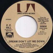画像をギャラリービューアに読み込む, Z.Z. Hill - Your Love / Dream Don't Let Me Down (7 inch Record / Used)
