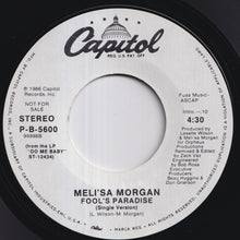画像をギャラリービューアに読み込む, Meli'sa Morgan - Fool's Paradise (Single Version) / Fool's Paradise (Single Version) (7 inch Record / Used)
