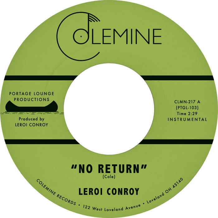 Leroi Conroy - No Return / Path Of Man (7 inch Record / New)