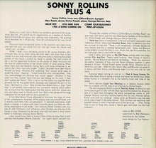 Charger l&#39;image dans la galerie, Sonny Rollins - Plus 4 (LP Record / Used)
