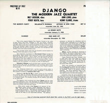 画像をギャラリービューアに読み込む, Modern Jazz Quartet - Django (LP Record / Used)
