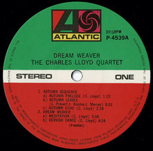 Load image into Gallery viewer, Charles Lloyd Quartet - Dream Weaver (LP Record / Used)
