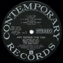 画像をギャラリービューアに読み込む, Art Pepper - The Trip (LP Record / Used)
