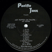 画像をギャラリービューアに読み込む, Art Pepper - On Pacific (LP Record / Used)
