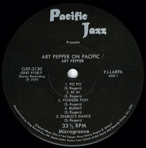 Art Pepper - On Pacific (LP Record / Used)