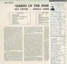 画像をギャラリービューアに読み込む, Art Tatum, Erroll Garner - Giants Of The Piano (LP Record / Used)

