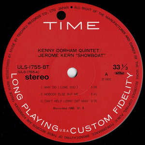 Kenny Dorham Quintet - Jerome Kern Showboat (LP Record / Used)