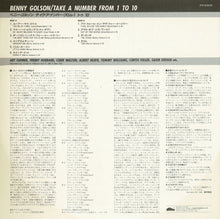 画像をギャラリービューアに読み込む, Benny Golson - Take A Number From 1 To 10 (LP Record / Used)
