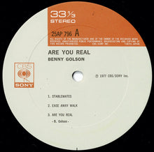 Charger l&#39;image dans la galerie, Benny Golson - Are You Real (LP Record / Used)
