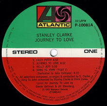 画像をギャラリービューアに読み込む, Stanley Clarke - Journey To Love (LP Record / Used)
