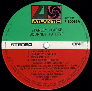 Stanley Clarke - Journey To Love (LP Record / Used)