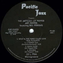 画像をギャラリービューアに読み込む, Art Pepper - The Artistry Of Pepper (LP Record / Used)
