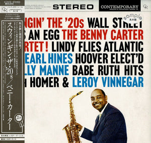 Benny Carter Quartet - Swingin' The '20s (LP Record / Used)