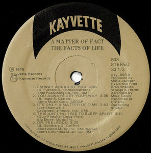 Facts Of Life - A Matter Of Fact (LP Record / Used)