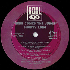 Shorty Long - Here Comes The Judge (LP Record / Used)