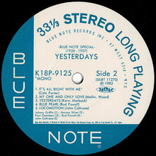 画像をギャラリービューアに読み込む, Various - Yesterdays - Blue Note Special 1956 - 1957 (LP Record / Used)
