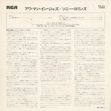画像をギャラリービューアに読み込む, Sonny Rollins - Our Man In Jazz (LP Record / Used)
