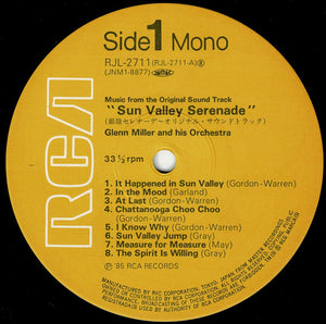 Glenn Miller And His Orchestra - Sun Valley Serenade (LP Record / Used)
