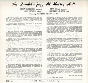 Quintet - Jazz At Massey Hall (LP Record / Used)