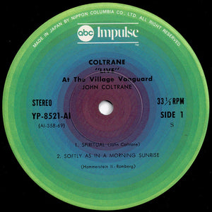 John Coltrane - "Live" At The Village Vanguard (LP Record / Used)