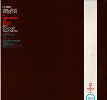 画像をギャラリービューアに読み込む, Concert Jazz Band - Gerry Mulligan Presents A Concert In Jazz (LP Record / Used)

