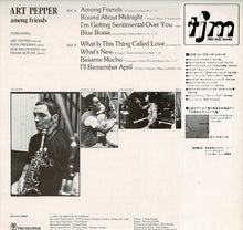 画像をギャラリービューアに読み込む, Art Pepper - Among Friends (LP Record / Used)
