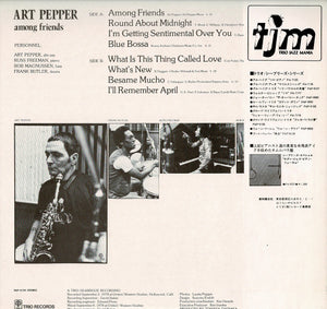 Art Pepper - Among Friends (LP Record / Used)