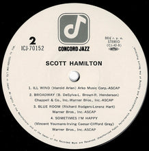 画像をギャラリービューアに読み込む, Scott Hamilton - Scott Hamilton Is A Good Wind Who Is Blowing Us No Ill (LP Record / Used)
