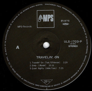 Oscar Peterson - Travelin' On (LP Record / Used)