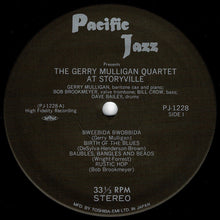 画像をギャラリービューアに読み込む, Gerry Mulligan Quartet - Recorded In Boston At Storyville (LP Record / Used)
