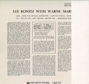 Lee Konitz, Warne Marsh - Lee Konitz With Warne Marsh (LP Record / Used)