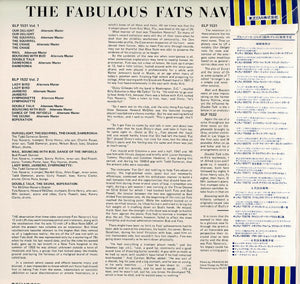 Fats Navarro - The Fabulous Fats Navarro Volume 2 (LP Record / Used)