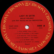 Load image into Gallery viewer, Billie Holiday - Lady In Satin (LP Record / Used)
