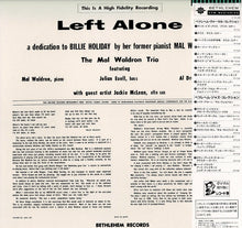 画像をギャラリービューアに読み込む, Mal Waldron - Left Alone (LP Record / Used)
