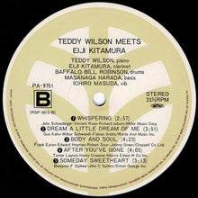 Load image into Gallery viewer, Teddy Wilson, Eiji Kitamura - Teddy Wilson Meets Eiji Kitamura (LP Record / Used)
