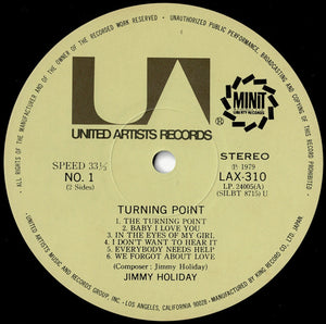 Jimmy Holiday - Turning Point (LP Record / Used)