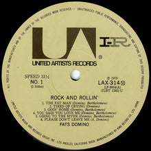 画像をギャラリービューアに読み込む, Fats Domino - Rock And Rollin&#39; With Fats Domino (LP Record / Used)

