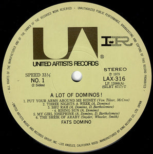 Fats Domino - ...A Lot Of Dominos ! (LP Record / Used)