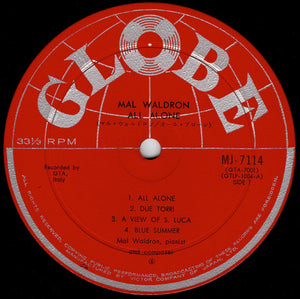 Mal Waldron - All Alone (LP Record / Used)