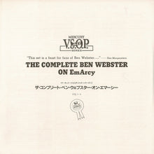 Load image into Gallery viewer, Ben Webster - The Big Tenor (LP Record / Used)
