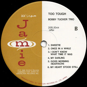 Bobby Tucker Trio - Too Tough (LP Record / Used)