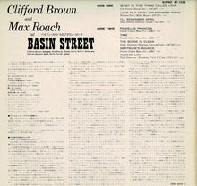 画像をギャラリービューアに読み込む, Clifford Brown And Max Roach - At Basin Street (LP Record / Used)
