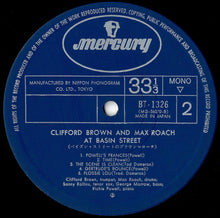 画像をギャラリービューアに読み込む, Clifford Brown And Max Roach - At Basin Street (LP Record / Used)
