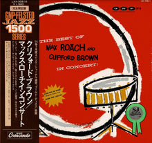 画像をギャラリービューアに読み込む, Max Roach, Clifford Brown - The Best Of Max Roach And Clifford Brown In Concert! (LP Record / Used)

