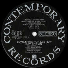 画像をギャラリービューアに読み込む, Ray Brown - Something For Lester (LP Record / Used)
