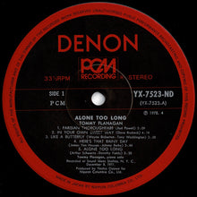 画像をギャラリービューアに読み込む, Tommy Flanagan - Alone Too Long (LP Record / Used)
