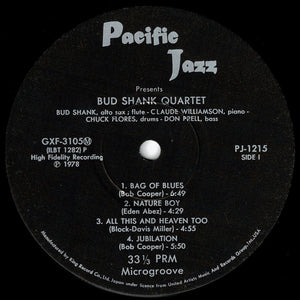 Bud Shank - Bud Shank (LP Record / Used)